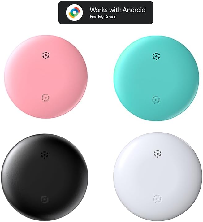 Android Mini Tracker Smart Tags localizador Locator Works with Google Find My Device (Android Only), for Wallet Car Luggage Vehicle Motorcycle Tracking Device Worldwide,Waterproof Not GPS Tracker