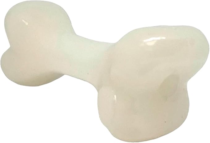 SodaPup Glow Bone – Durable Dog Treat Dispenser & Chew Toy Made in USA from Non-Toxic, Pet Safe, Food Safe Natural Rubber for Mental Stimulation, Problem Chewing, Calming Nerves & More