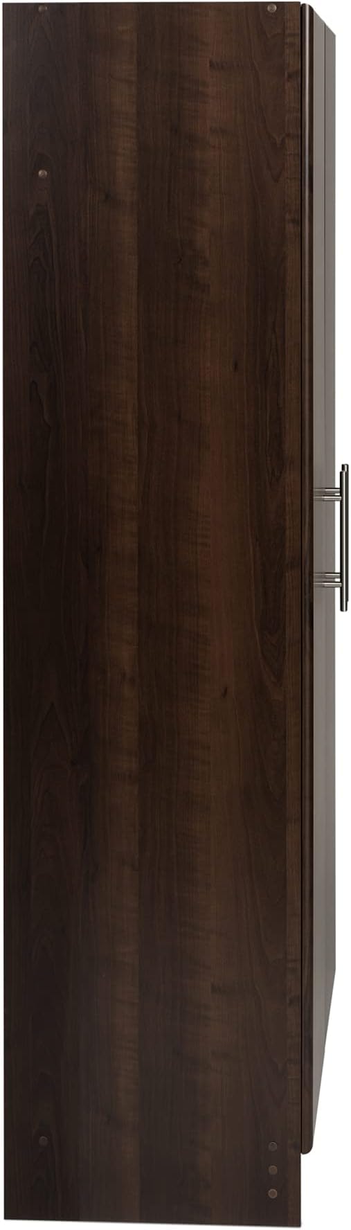 Prepac Elite Tall Garage Storage Cabinet & Pantry Storage Cupboard, 2-Door Freestanding Bathroom or Pantry Cabinet with Adjustable Shelves, 16" D x 32" W x 65" H, Espresso