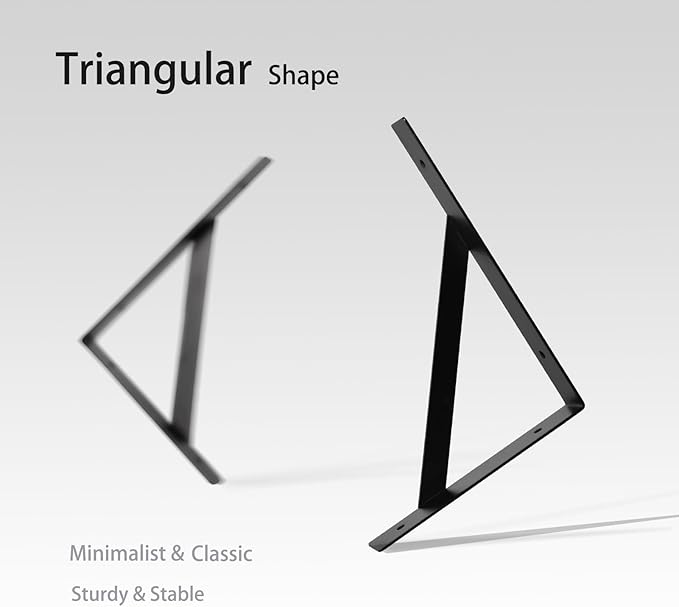 DINZI LVJ Long Wall Shelves, 55.1Inch Wall Mounted Shelves Set of 2, Extra Large Floating Storage Ledges with Sturdy Metal Brackets for Living Room, Bathroom, Bedroom, Kitchen, White