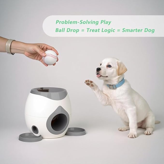 Treat Dispensing Dog Toys, Interactive Dog Food Puzzle Slow Feeder for IQ Training & Playin