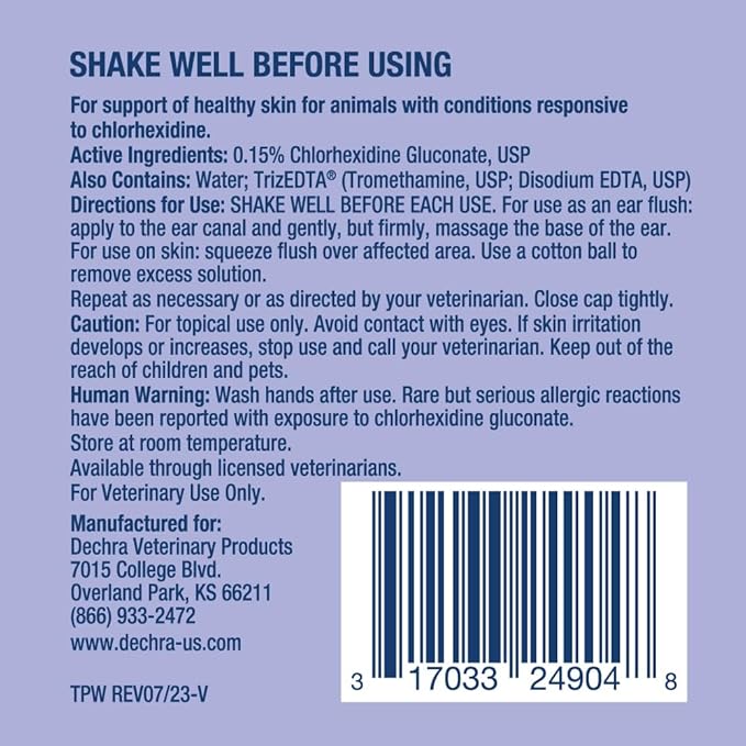 Flush for Dogs, Cats and Horses, 4 oz
