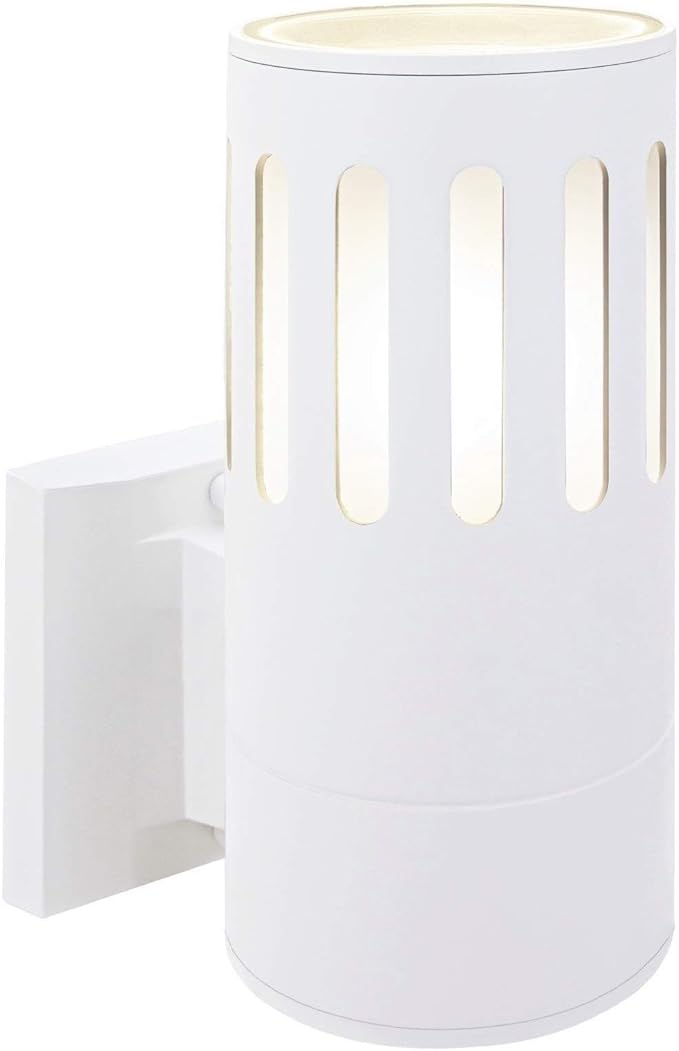 Outdoor Wall Lantern, Exterior Lighting Fixture - ETL Listed, Aluminum Waterproof Wall Mount Cylinder Design - Up/Down Light Fixture for Porch, Backyard or Patio