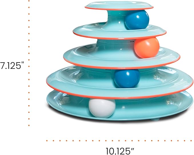Catstages Chase Meowtain Interactive 4-Tier Cat Track Toy