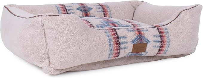 Pendleton Berber Kuddler Dog Bed - Harding Rosewood, L