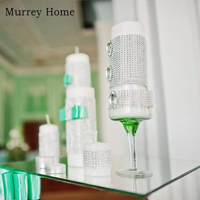 Murrey Home Wall Mirror for Home Gym Mirror, Full Length Mirrors Wall Mounted, Frameless Full Body Mirror Tiles for Wall, Door, Garage, 12" x12PCS