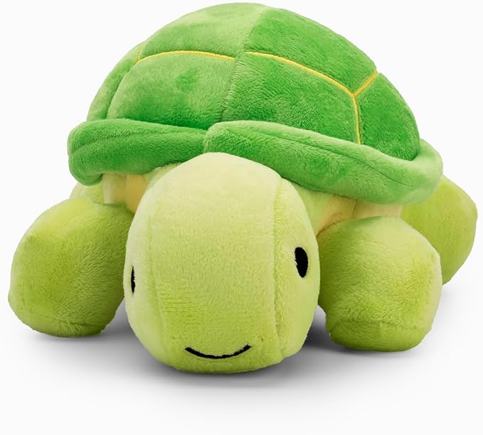 Flourish Pets 3 in 1 Multi-Layer Chew Toy for Active Dogs | Non-Toxic BPA Free Double Stitched Soft Fabric Exterior Dog Toys | Long-Lasting Dog Plush Toys β Small Turtle 7.5"