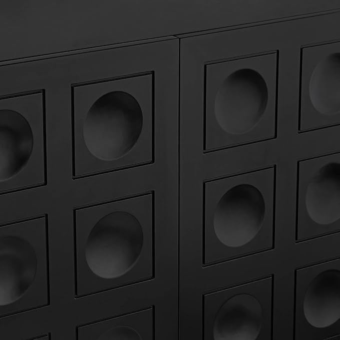 55 Downing Street Alia 31 1/2" Wide Black Console Table