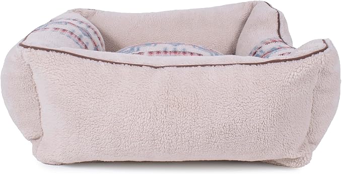 Pendleton Berber Kuddler Dog Bed - Harding Rosewood, L