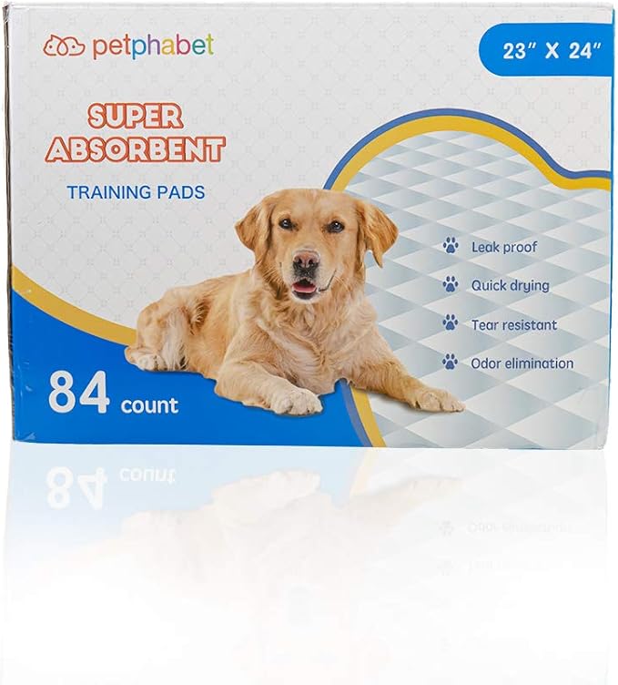 Pee Pads For Dogs - 150 Count - 23" x 22" Dog Pee Pads for Pet Training Pads by Petphabet