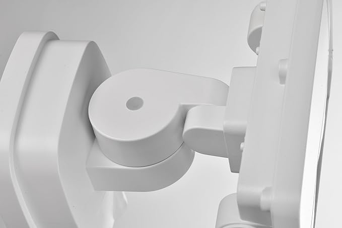 26W Flood Lights Outdoor, Integrated LED Security Light Fixture with 1 Adjustable Head, Adjustable Brightness and Color, Dusk to Dawn Exterior LED Outdoor Light for Garage Yard Porch 2-Pack (White)