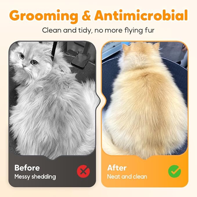 Pet Steam Brush for Dog and Cat, 2025 New 3 in 1 Steam Grooming Brush for Shedding and Hair Removal, Self Cleaning Spray Comb with Mist, Pet Spray Hair Removal Comb for Long Haired Pets (White)