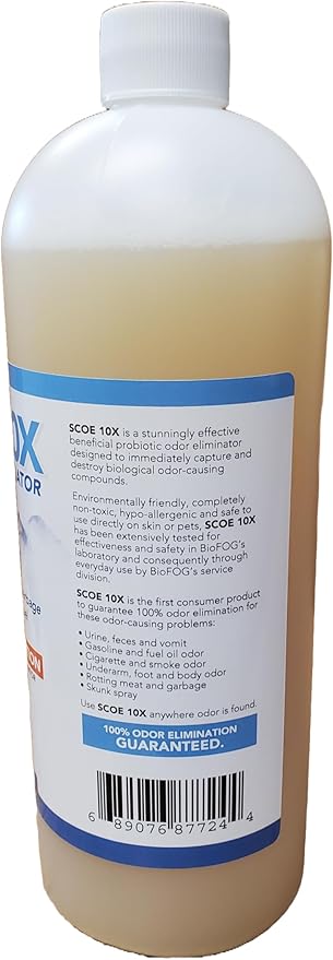 Odor Eliminator Concentrate- Makes 2.5 Gallons- Urine Odor Eliminator