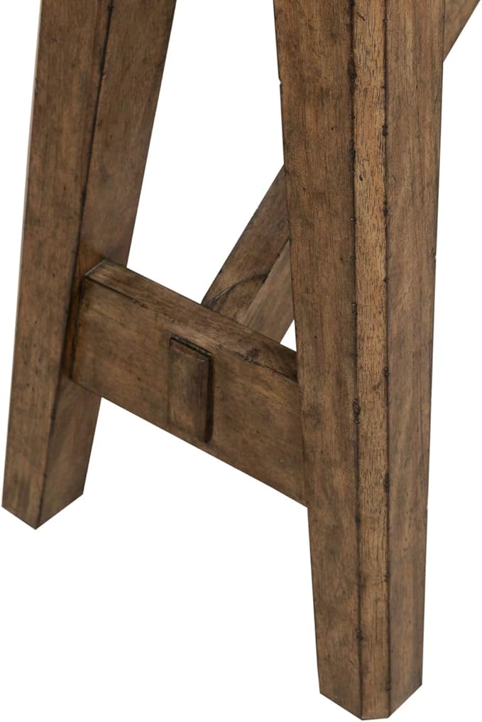 Liberty Furniture Carolina Park Sofa Table for Living Room - Amber Brown Oak