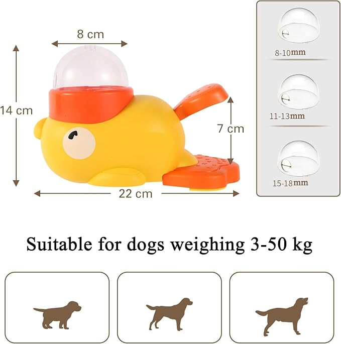 Cat Slot Machine Treat Dispenser, Duck Cat Treat Dispenser, Duck Treat Dispenser for Dogs, for Pet Healthy Eating & IQ Training (1pcs)
