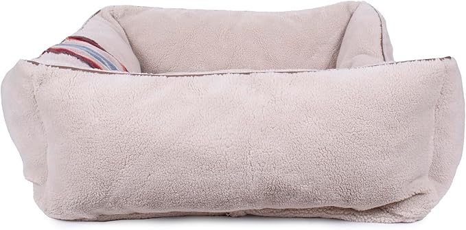 Pendleton Berber Kuddler Dog Bed - Serape Rosewood, XL