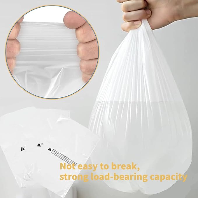 100 Count Waste Drawer Liners Bags Compatible with Litter R-obot 4 Waste Bags Cat Robot Litter Bags for most Litter Box Robot Models, 9-11 Gallons Litter Box Liners