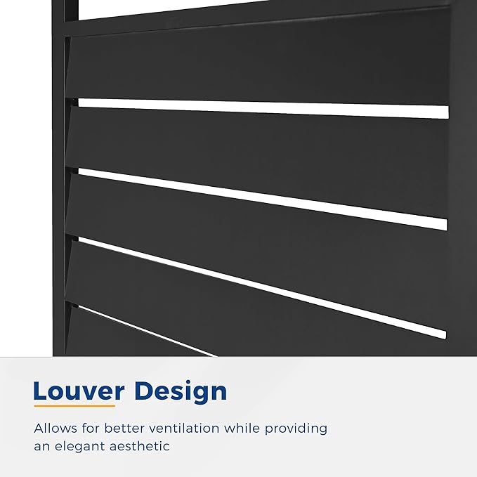 Wisteria Lane Aluminum Patio Furniture Set, 4 Piece Metal Outdoor Sofa Set with 54-INCH CSA Certified Propane Gas Fire Pit Table (Blue)