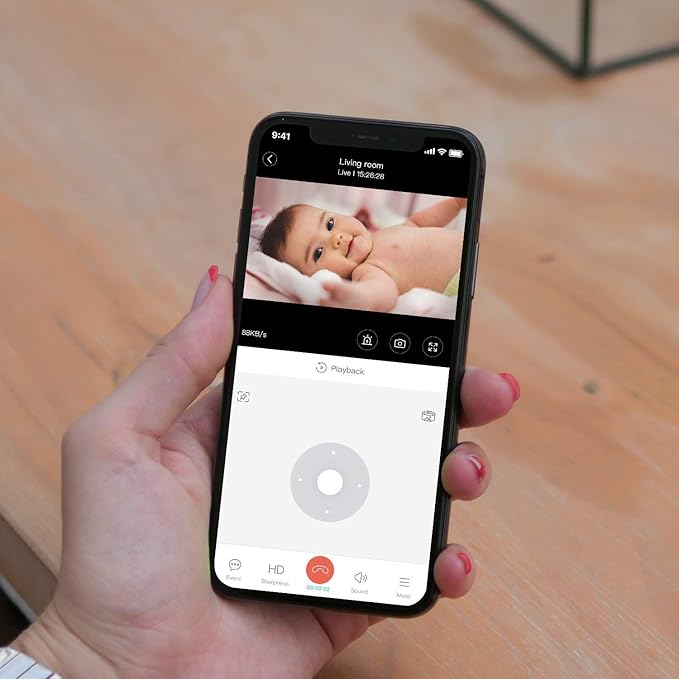 blurams Indoor Camera 2K, Cameras for Home Security 5G&2.4GHz, 360° Pet Camera w/Motion Tracking, Phone App, 2-Way Audio, IR Night Vision, Siren, Works with Alexa & Google Assistant