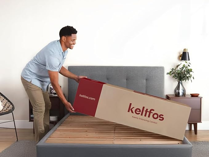 Twin XL Mattress 12 Inch, Hybrid Memory Foam Mattress in a Box, Medium Firm Feel with Motion Isolating, CertiPUR-US® Certified Foam, 100-Night Trial, Personalized Support & Pressure Relief