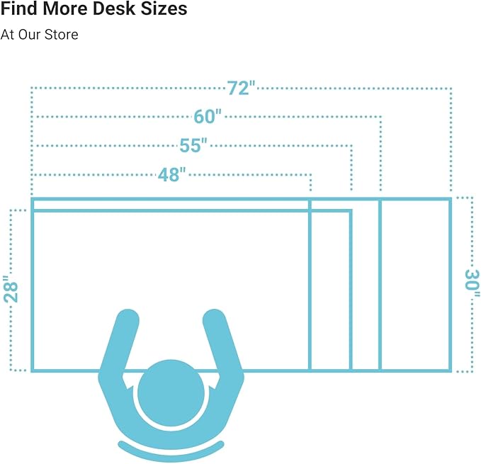 Progressive Desk Stand Up Adjustable Height Electric Standing Desk - 60"x30" Dual Motor, Computer Workstation Table for Home Office - Bright Beech, White Frame