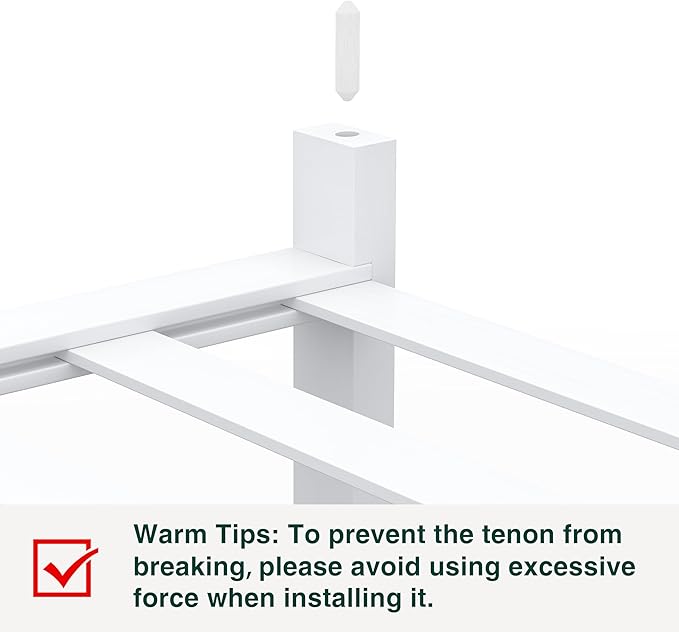 Smiry Shoe Rack, 3 Tier Small Bamboo Shoe Organizer, Stackable Free Standing Wooden Shoe Storage Shelf for Closet, Entryway, Front Door Entrance, White