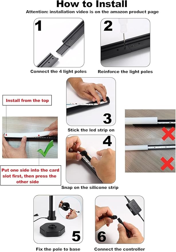 Led Floor Lamp, Corner Lamp Compatible with Alexa, RGB Corner Floor Lamp with Music Sync, 16 Million DIY Colors for Bedroom