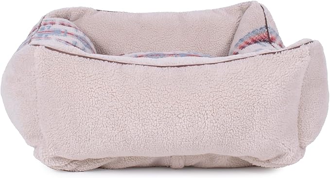Pendleton Berber Kuddler Dog Bed - Harding Rosewood, M