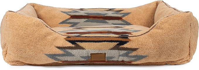 Pendleton Berber Kuddler Dog Bed - Wyeth Trail Wheat, XL
