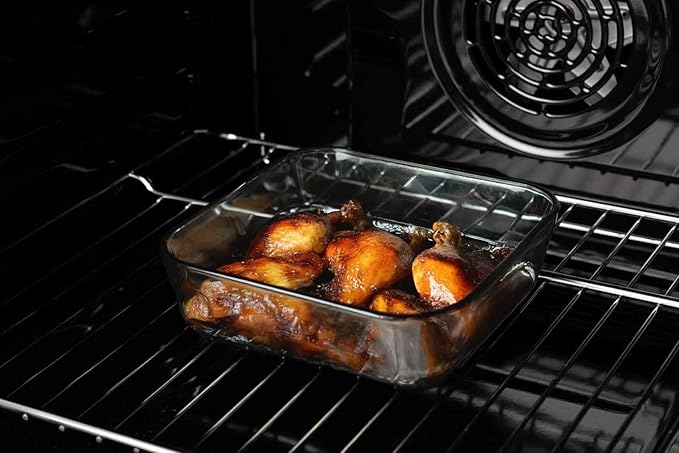 Crispa Teal Glass Food Storage Containers with Silicone Lids, 100% Plastic-Free, Leakproof Airtight, Microwave/Freezer Storage Containers/Glass Meal Prep Containers 4-Pack 21oz & 37oz