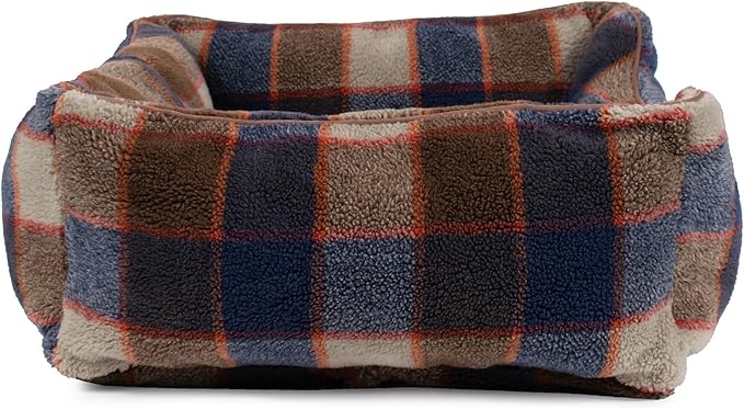 Pendleton Berber Kuddler Dog Bed - Mountain Plaid, M