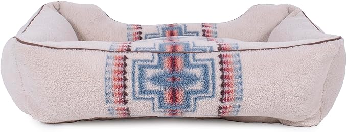 Pendleton Berber Kuddler Dog Bed - Harding Rosewood, L