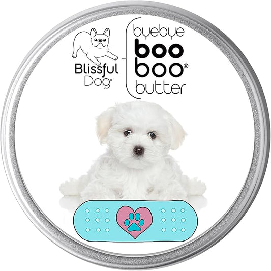 The Blissful Dog 4 oz Tin Maltese Booboo Butter