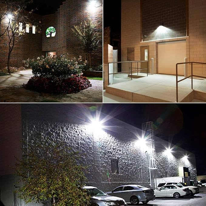LED Wall Pack Light,30W 4050lm 5000K Dusk to Dawn Photocell,IP65 Waterproof, 400W Equiv. AC100-277V, ETL Listed Outdoor Security Exterior photocell Lights 4 Pack