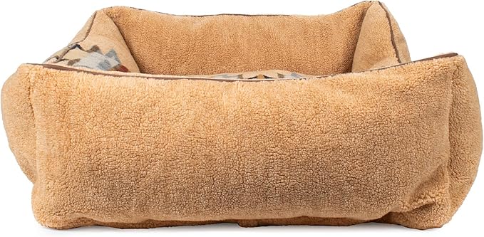 Pendleton Berber Kuddler Dog Bed - Wyeth Trail Wheat, XL