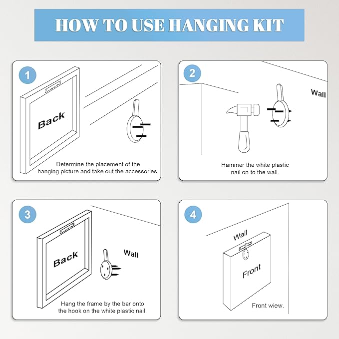 Framed Christmas Pictures Wall Decor,Vintage Pine Tree Prints,Winter Christmas Canvas Wall Art Decoration for Bedroom Bathroom Living Room Rustic Xmas Holiday Gifts (Christmas Tree 3, 20'' X 32'')