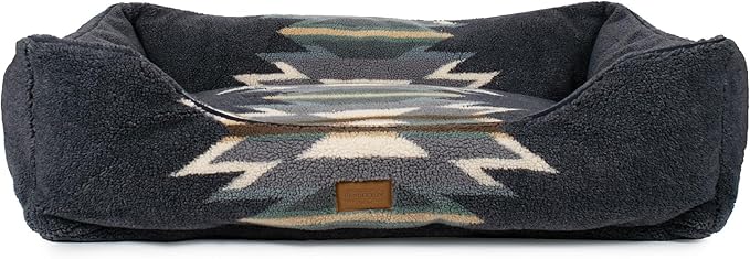 Pendleton Berber Kuddler Dog Bed - Wyeth Trail Oxford, XL