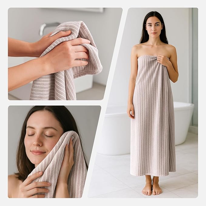 Microfiber Bath Towel 35x70 Inches - Ultra Soft Quick Dry, Lightweight for Gym, Spa, Travel | Hotel Grade & Multi-Use| Single Pack