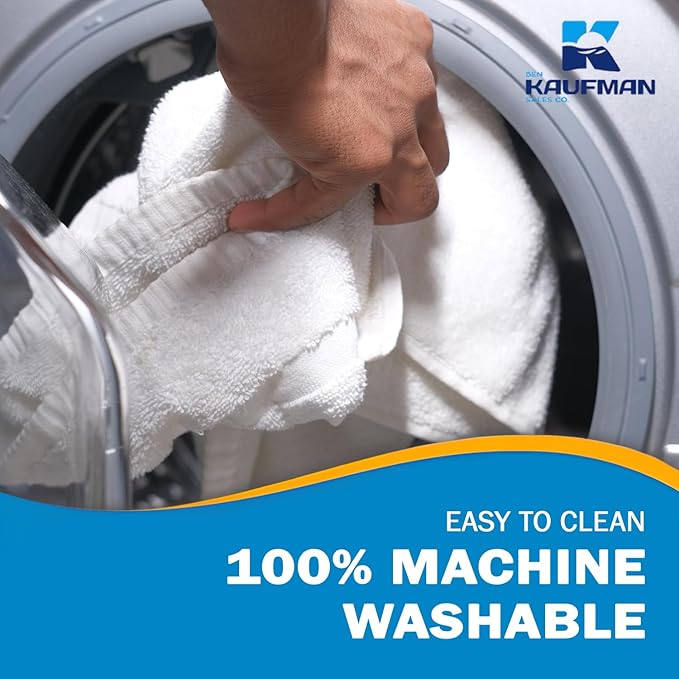 Kaufman - Personalized Velour Beach and Pool Towel 100% Cotton 30in X 60in Solid Color Bath Towel Embroidered (White)