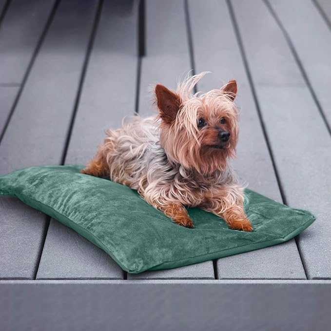 Outdoor Heated Cat Bed, Soft Pet Heating Pad with Steel-Wrapped Cord, Outside Pet Warmer for Feral Cats and Dogs, 15.7" x 11.8", 30 Watts