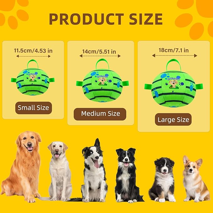 Interactive Dog Toys Chew-Resistant Interactive Dog Ball Nylon Dog Balls with Rope Bluetooth-Enabled for Music Connection Moving Dog Ball Interactive Dog Balls for Medium Dogs