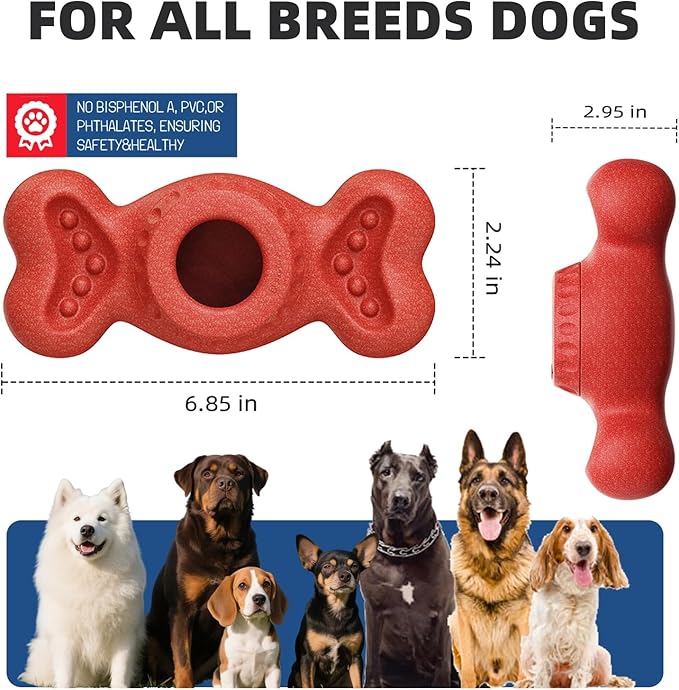 Frozen Dog Treat Holder for Aggressive Chewers - Interactive Dispensing Toy Enrichment Keep Them Busy, Fillable Chew Toy for Teething with Mold|Mess-Free|Easy to Clean
