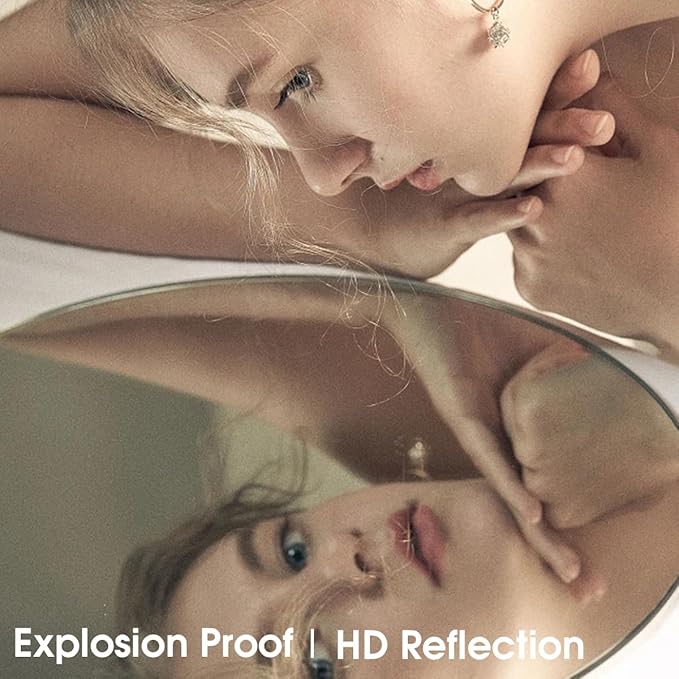 Full Length Mirror, Arched Floor, 46" x 90" Oversized, Freestanding, Full Body Mirror, Arch Full Length, Wall Mounted Mirror for Bedroom, Black