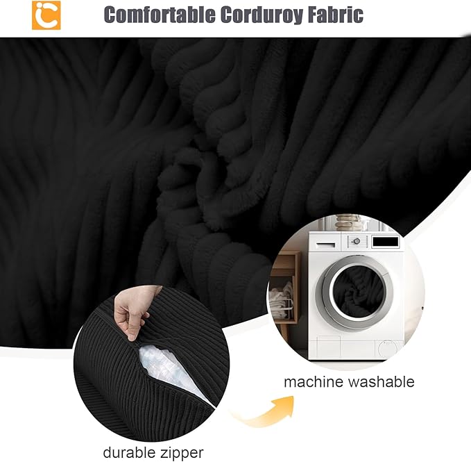 COMAX Folding Sofa Bed, Fold Out Chair Bed, Foldable Sofa, Convertible Sleeper for Adults, Futon Chair Single Small Floor Couch for Spaces, Bedroom Living Room Guest Room, Black