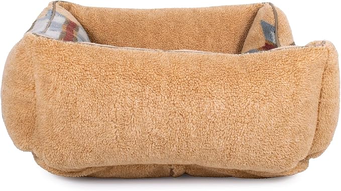 Pendleton Berber Kuddler Dog Bed - Wyeth Trail Wheat, M