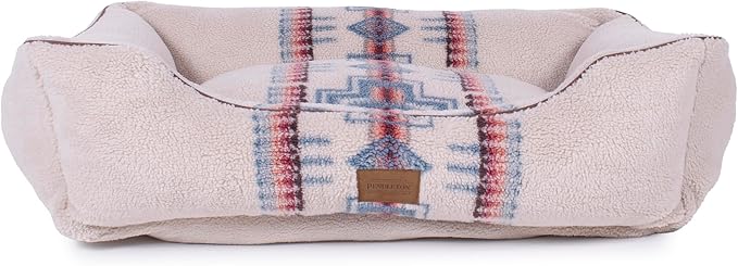 Pendleton Berber Kuddler Dog Bed - Harding Rosewood, L