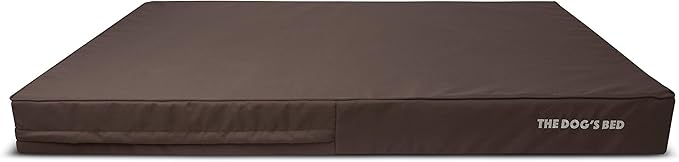 The Dog’s Bed Orthopedic Memory Foam Dog Bed, XXXL Grey/Black 64x44, Pain Relief for Arthritis, Hip & Elbow Dysplasia, Post Surgery, Lameness, Supportive, Calming, Waterproof Washable Cover