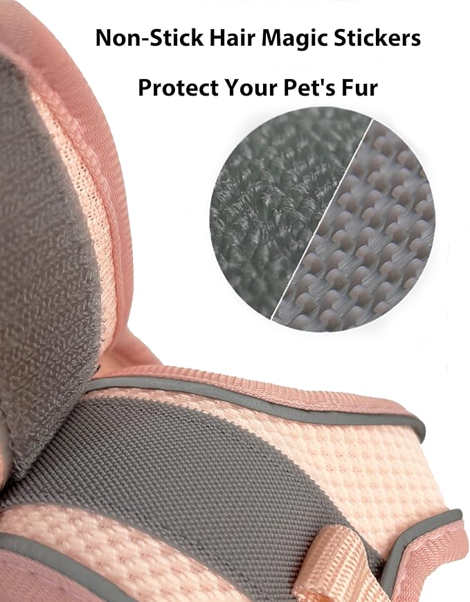 Dog Harness for Small Medium Sized Dog, Step in Puppy Harness and Leash Set Training Walking. (Black, XS)