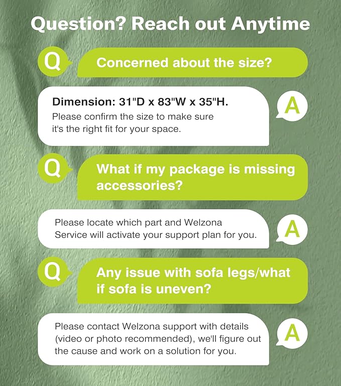 83" Couches for Living Room, Comfy Sofas for Living Room, Teddy Sofa Couch, Tool-Free Setup Loveseat Sofa, All-Wood Love Seat Couches, Small Couch 2 Pillows Included, Khaki