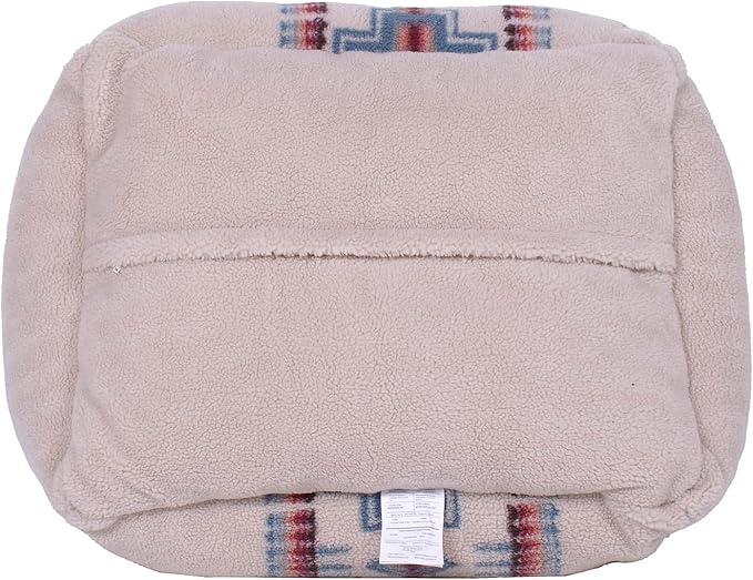Pendleton Berber Kuddler Dog Bed - Harding Rosewood, M